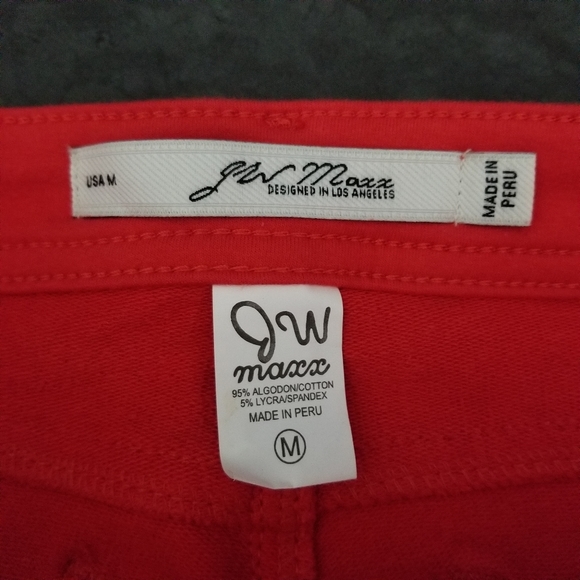 🇨🇦 JW MAXX | coral cropped stretch legging pants - Picture 4 of 5